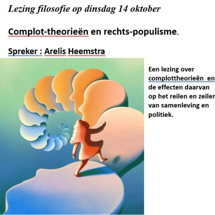 Lezing Filosofie op dinsdag 14 oktober 2025