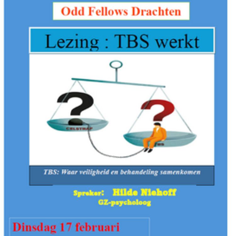 Hilde Niehoff -  17 februari 2026 -TBS: Waar veiligheid en behandeling samenkomen.