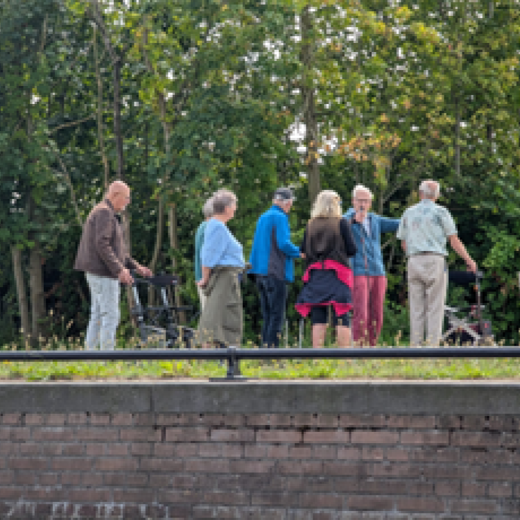 Odd Fellows Wandelclub , wekelijks lopen voor de gezondheid