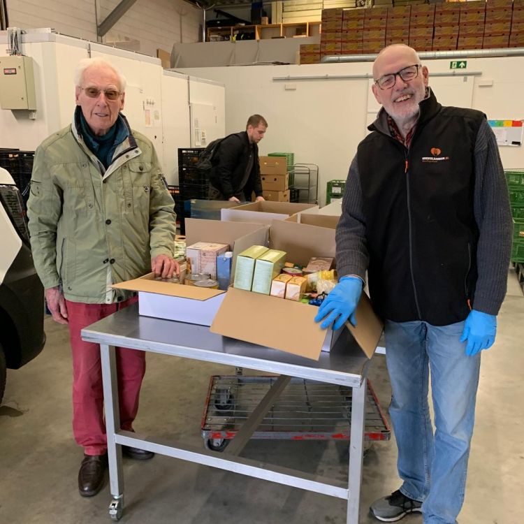 Odd Fellows in actie voor de Voedselbank